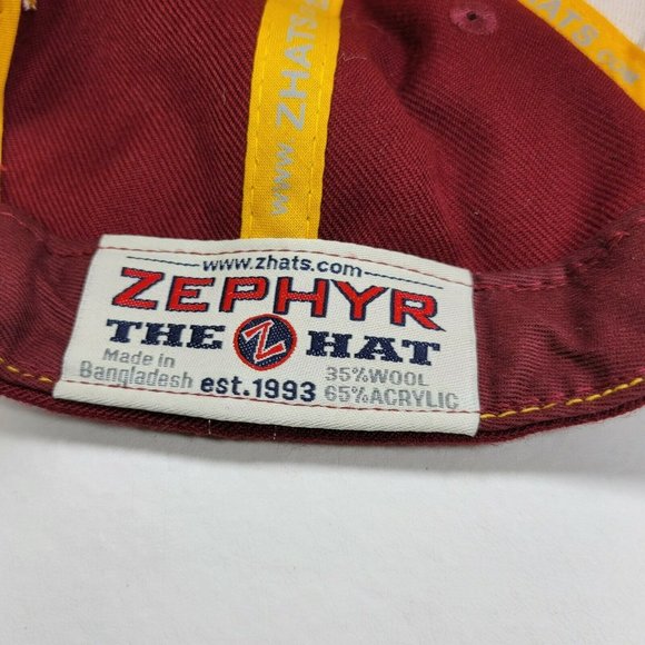 Minnesota Golden Gophers Snap Back Hat Spellout Zephyr NWT - Picture 7 of 7